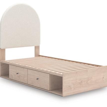 Arloster - Upholstered Panel Bed