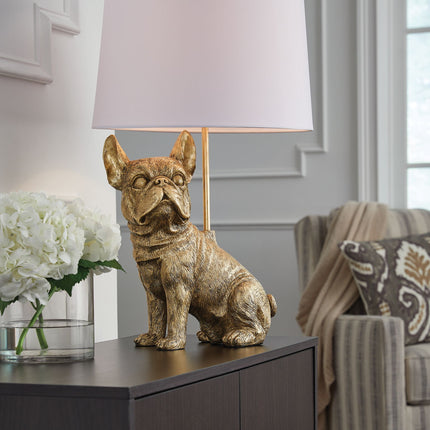 Wadeland - Poly Table Lamp - Gold Finish
