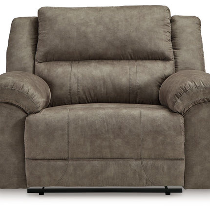 Laresview - Zero Wall Wide Seat Recliner - Fossil