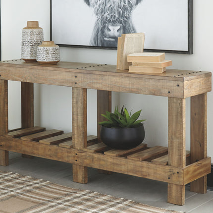Susandeer - Console Sofa Table - Brown