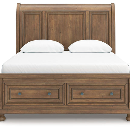 Feddinger - Storage Sleigh Bed