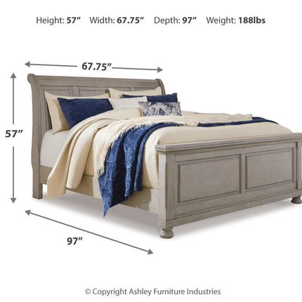Lettner - Sleigh Bed