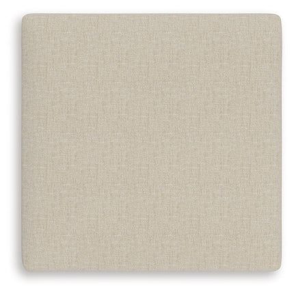 LadyMae - Oversized Accent Ottoman - Twill