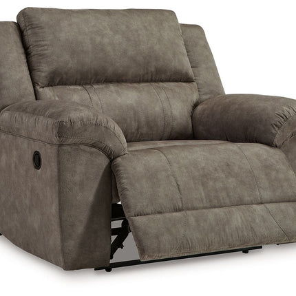 Laresview - Zero Wall Wide Seat Recliner - Fossil