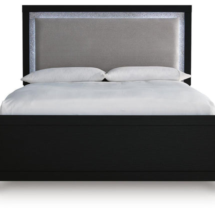 Maeling - Upholstered Panel Bed