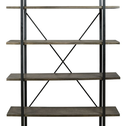 Gilesgrove - Bookcase - Black / Gray