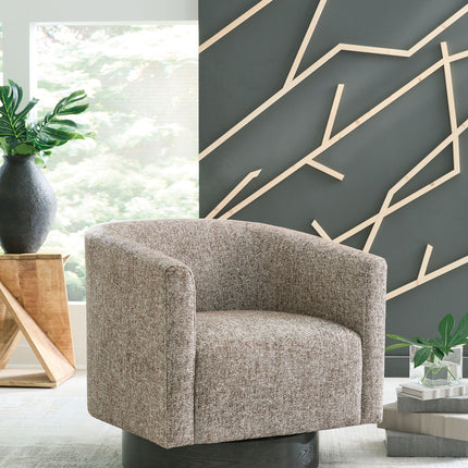 Jorryn - Swivel Accent Chair - Brown