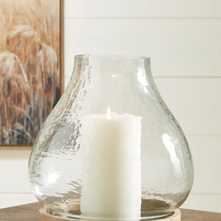 Adalisen - Candle Holder - Clear / Brown