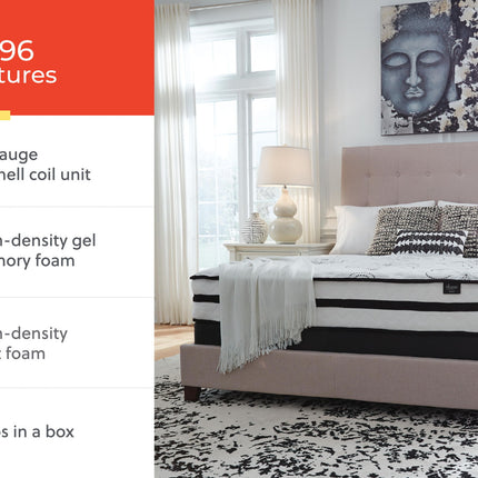 Chime 10 Inch Hybrid - Medium Hybrid Mattress