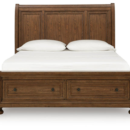Zackaryn - Sleigh Storage Bed