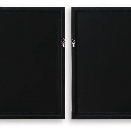 Downyard - Wall Art Set (Set of 2) - Black / Beige