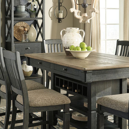 Tyler Creek - Counter Height Table Set