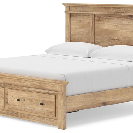 Makidern - Panel Storage Bed