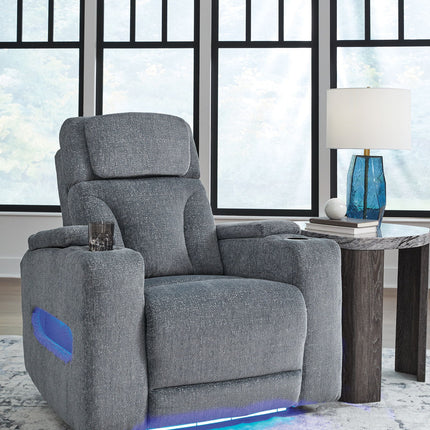 Studio Cave - Power Recliner - Steel