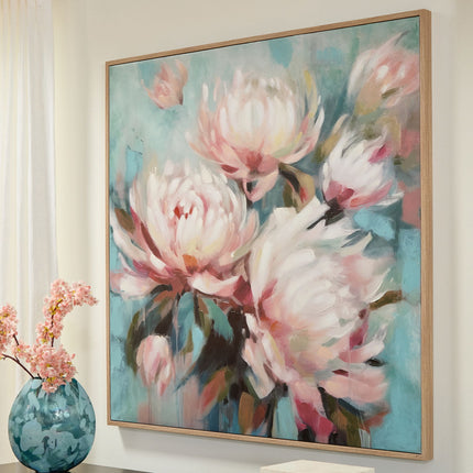 Parryville - Wall Art - Aqua / Pink