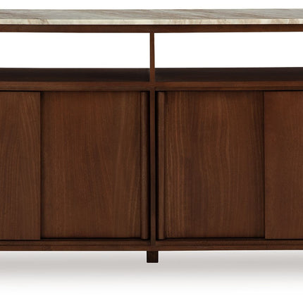 Tobinville - Accent Cabinet - Dark Brown
