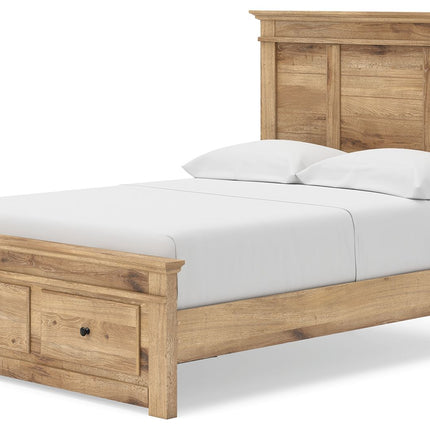 Makidern - Panel Storage Bed