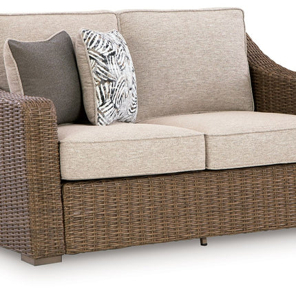Laguna Heights - Loveseat With Cushion - Beige