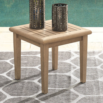 Gerianne - Square End Table - Brown