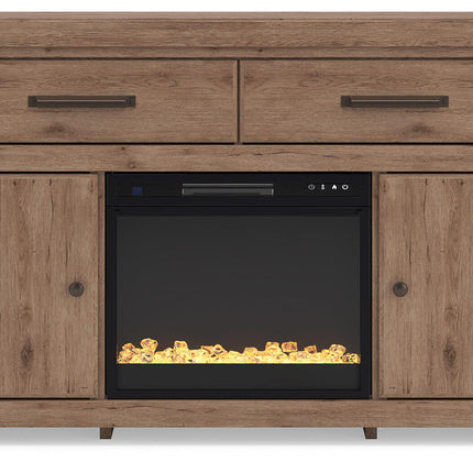 Garistyn - TV Stand With Fireplace Option