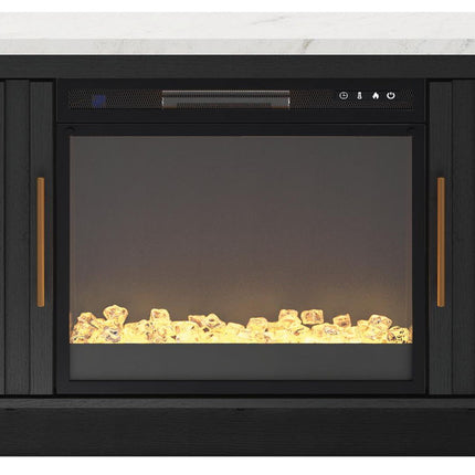 Cadmori - TV Stand With Fireplace Option