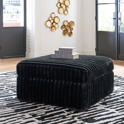 Midnight-Madness - Oversized Accent Ottoman