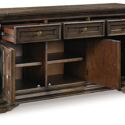 Maylee - Dining Room Buffet - Dark Brown