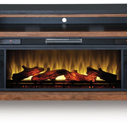 Kallari - TV Stand With Fireplace Option
