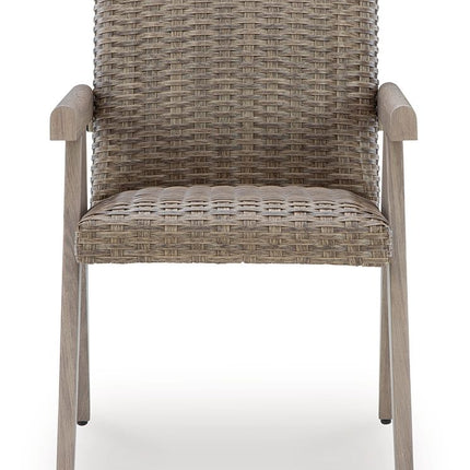 Cliff Trails - Arm Chair (Set of 2) - Beige