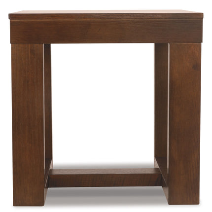 Watson - Square End Table - Dark Brown