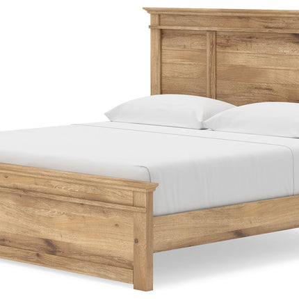 Makidern - Panel Storage Bed