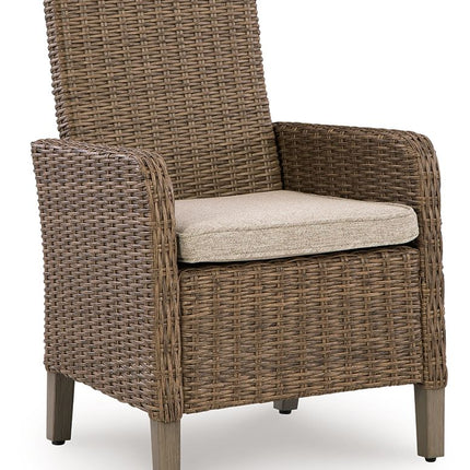 Laguna Heights - Arm Chair With Cushion (Set of 2) - Beige