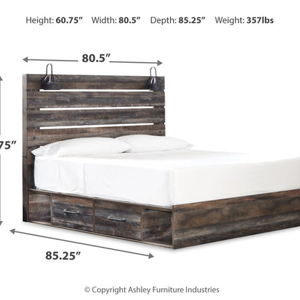 Drystan - Panel Bed