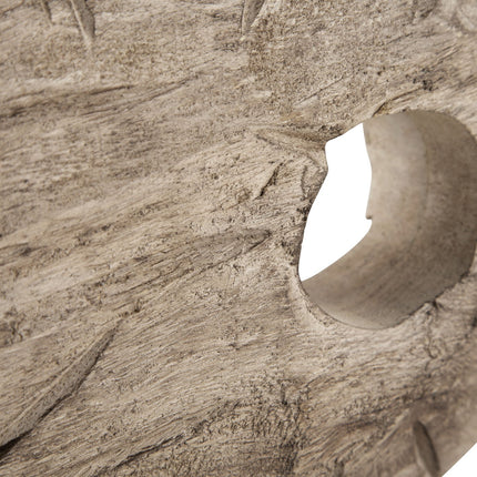 Dashburn - Sculpture - Antique White / Black