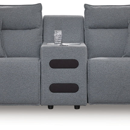 Modmax II - Reclining Sectional - Salt And Pepper