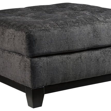 Reidshire - Oversized Accent Ottoman - Steel