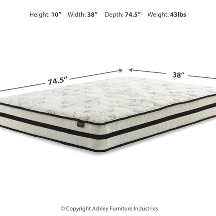 Chime 10 Inch Hybrid - Medium Hybrid Mattress