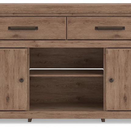 Garistyn - TV Stand With Fireplace Option