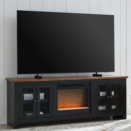 Wildenauer - 76" TV Stand With Electric Fireplace
