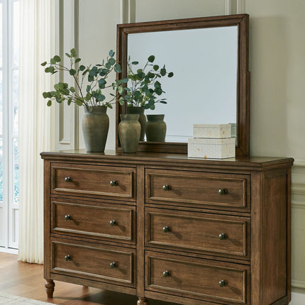 Sturlayne - Dresser And Mirror - Brown