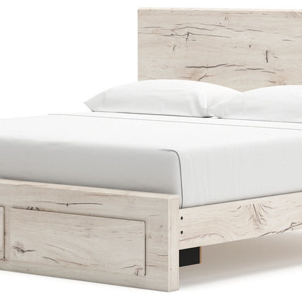 Lawroy - Panel Bed With Storage