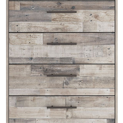 Neilsville - Five Drawer Chest - Whitewash