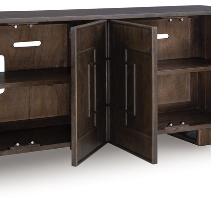 Cato - Accent Cabinet - Dark Brown