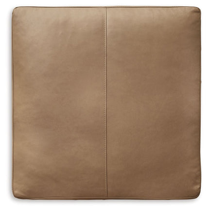 Bandon - Oversized Accent Ottoman - Toffee