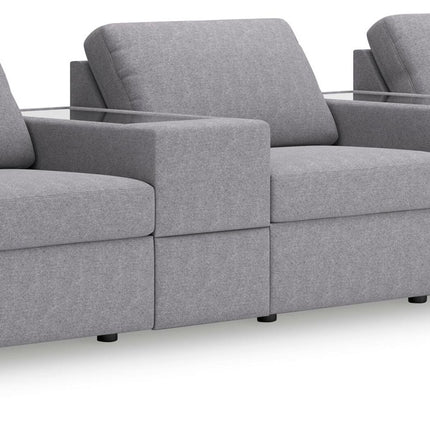Modmax - Straight Sectional - Granite