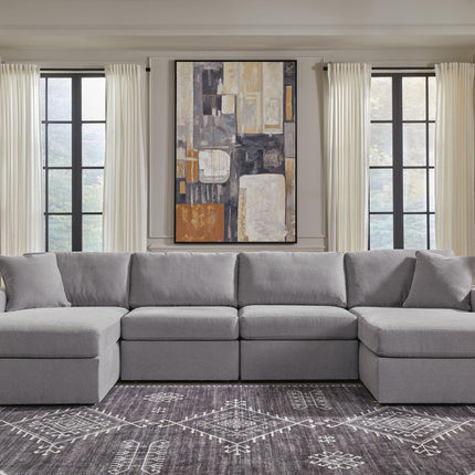 Modmax - U-Shaped Sectional - Granite