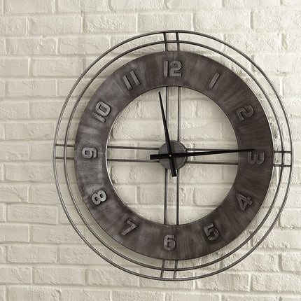Ana Sofia - Wall Clock - Antique Gray