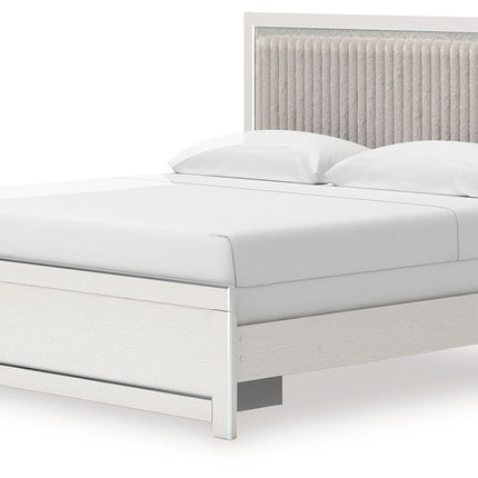 Zuraleus - Upholstered Panel Bed
