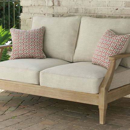 Clare View - Loveseat w/Cushion - Beige