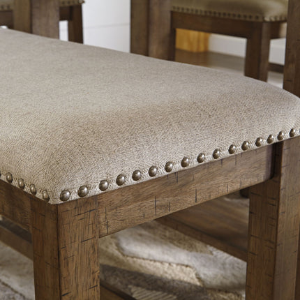 Moriville - Double UPH Bench  - Beige